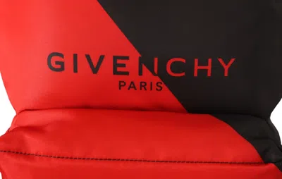 Givenchy Sleek Urban Backpack In Black And Red In Black And Red