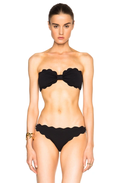 Shop Marysia Swim Antibes Bikini Top In Black.