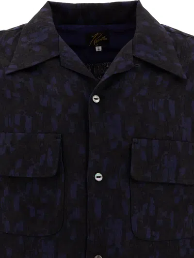 Needles Jacquard Abstract Shirt With Chest Pockets