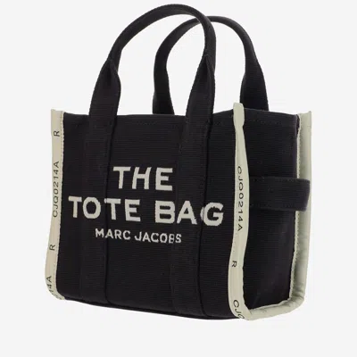 Marc Jacobs The Jacquard Mini Tote Bag In Black