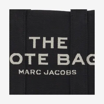 Marc Jacobs The Jacquard Mini Tote Bag In Black