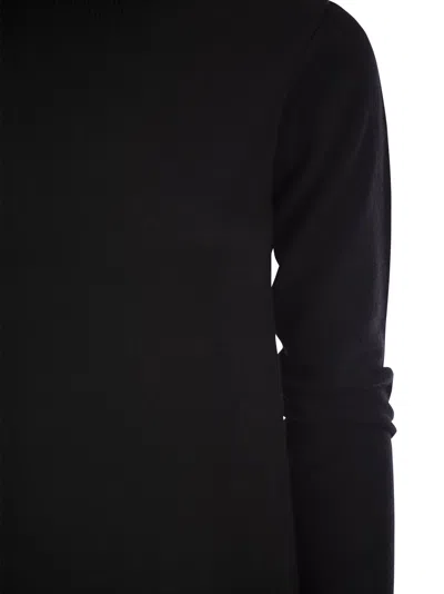 Max Mara Blue Saluto Turtleneck Sweater