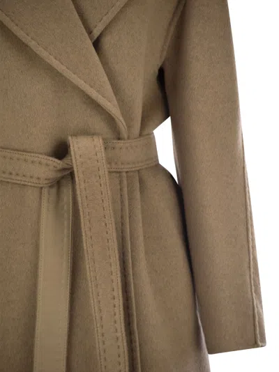 Shop Max Mara Valle Deconstructed Cashmere Coat