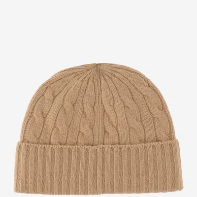 Polo Ralph Lauren Wool Blend Cable Knit Beanie Hat