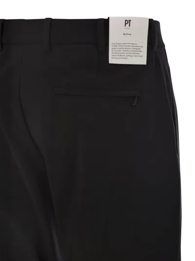 Pt Torino Epsilon Trousers In Technical Fabric