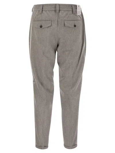 Shop Pt Torino The Rebel Wool And Cashmere Trousers