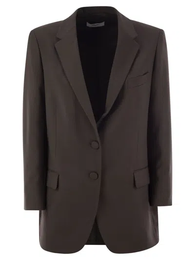 Saulina Antonia - Single-breasted Jacket In Wool Blend