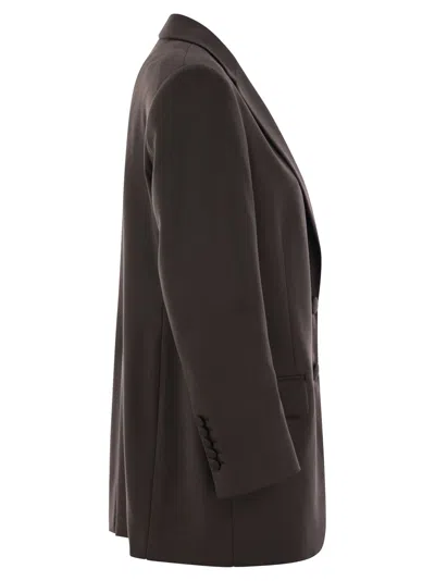 Saulina Antonia - Single-breasted Jacket In Wool Blend