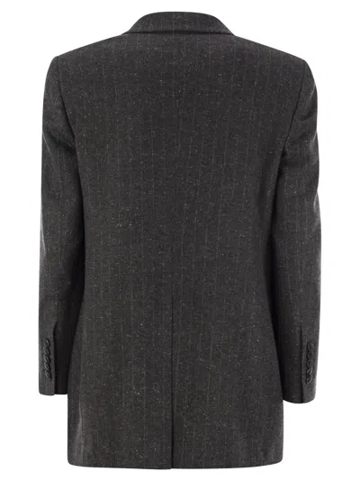 Saulina Antonia - Single-breasted Jacket In Wool Blend