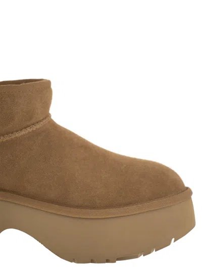 Ugg Heights Ankle Chunky Platform Round In Multi