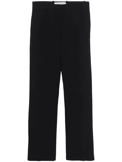 Golden Goose Black Relaxed Pant In 50866 Polar Night