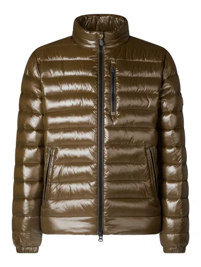 SAVE THE DUCK SAVE THE DUCK HOLDEN DOWN JACKET WITH LAQUÉ FINISH CLOTHING 