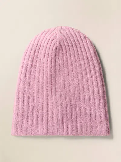 Faherty Jackson Slouchy Rib Beanie In Orchid Haze
