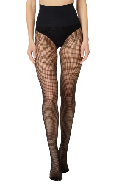 Commando Square Net Tights In Black