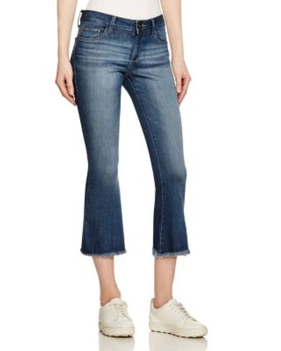 Shop Dl1961 Lara Cropped Flare Jeans In Fauna