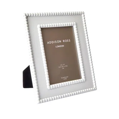 Addison Ross Ltd Uk White Bobbin Lacquer Photo Frame