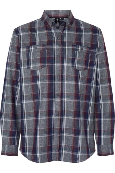 Burnside Perfect Flannel Work Shirt In Multi