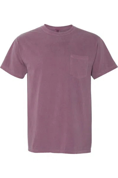 COMFORT COLORS GARMENT-DYED HEAVYWEIGHT POCKET T-SHIRT 