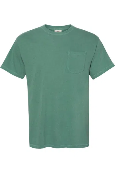 COMFORT COLORS GARMENT-DYED HEAVYWEIGHT POCKET T-SHIRT 