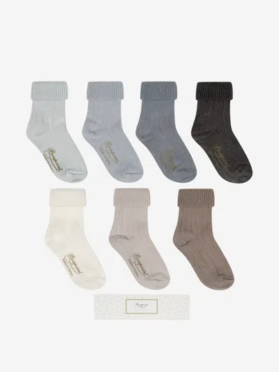 Bonpoint Baby Boys Socks 6 - 12 Months Multicoloured By Childsplay Clothing In Multicoloured