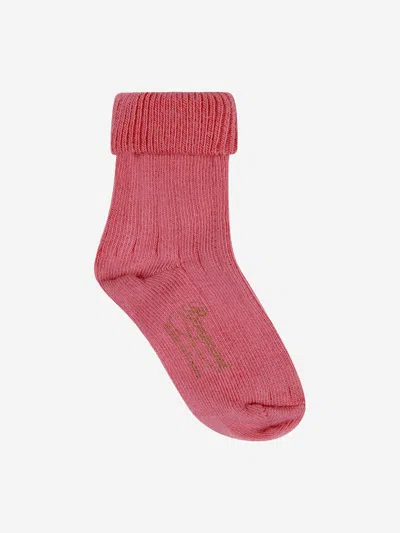 Bonpoint Baby Girls Socks 6 - 12 Months Pink By Childsplay Clothing In Pink