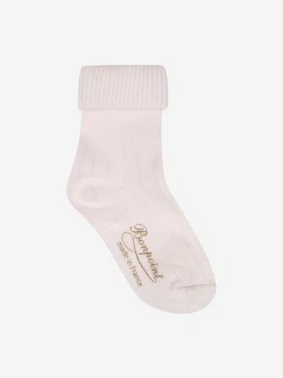 Bonpoint Baby Girls Socks 6 - 12 Months Pink By Childsplay Clothing In Pink