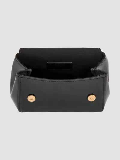 Dolce & Gabbana Girls Patent Leather Handbag In Black