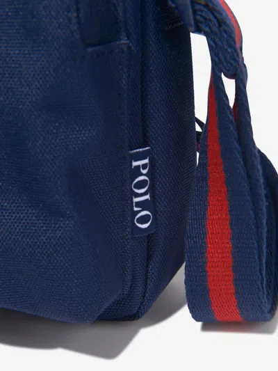 Polo Ralph Lauren Polo Pony-embroidered Shoulder Bag In Blue