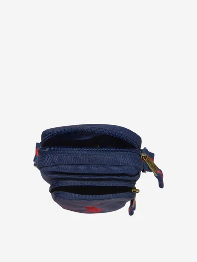 Polo Ralph Lauren Polo Pony-embroidered Shoulder Bag In Blue