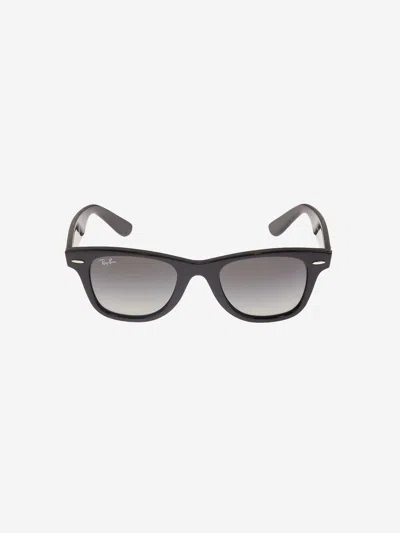 Ray Ban Ray-ban Kids Wayfarer Sunglasses One Size Black By Childsplay Clothing In Black