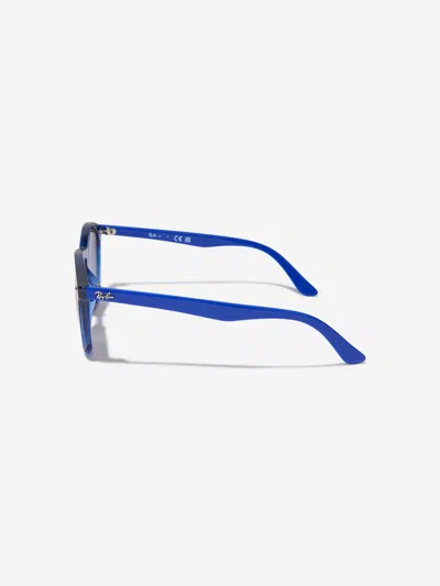 Ray Ban Ray-ban Kids Gradient Sunglasses 44 Mm Blue By Childsplay Clothing In Blue