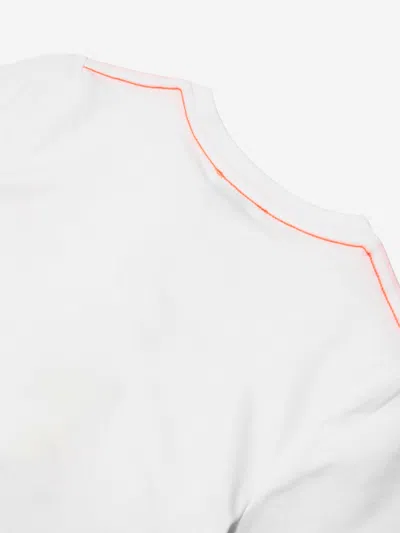 Marc Jacobs Boys Organic Cotton Logo T-shirt In White