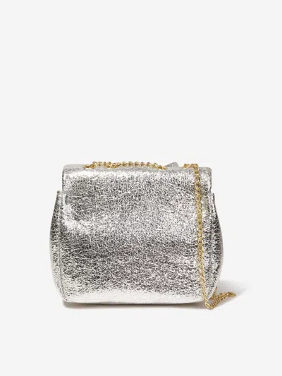 Angel's Face Angels Face Girls Skyla Metallic Shoulder Bag In Silver