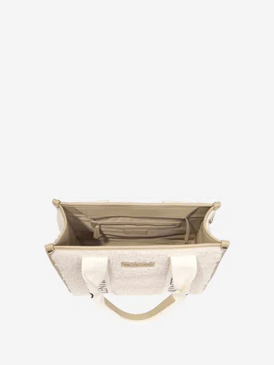 Valentino Garavani Valentino Girls Special Camy Shopping Bag In Beige