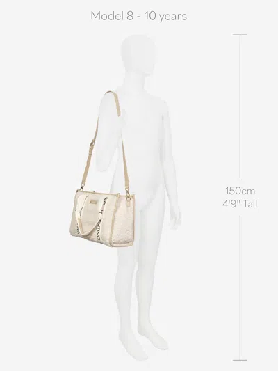 Valentino Garavani Valentino Girls Special Camy Shopping Bag In Beige
