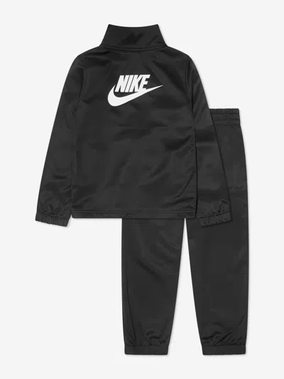 Nike Boys Nsw Lifestyle Essentials Tracksuit In Black