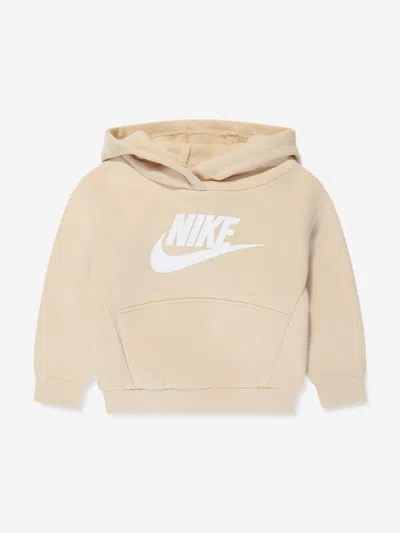 Nike Kids Nkn Club Fleece Tracksuit In Beige