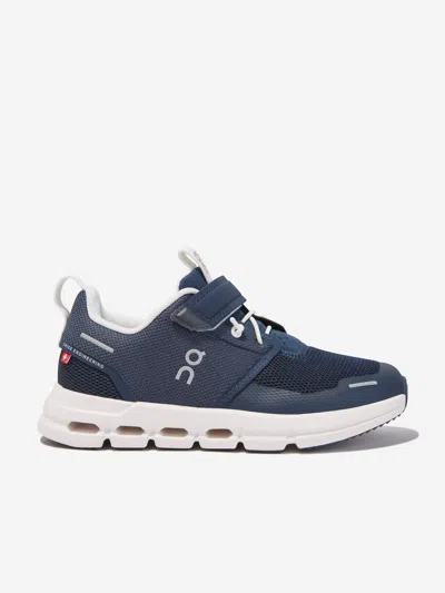 On Running Kids Cloud Play Trainers In Blue