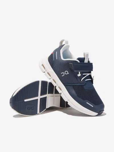 On Running Kids Cloud Play Trainers In Blue
