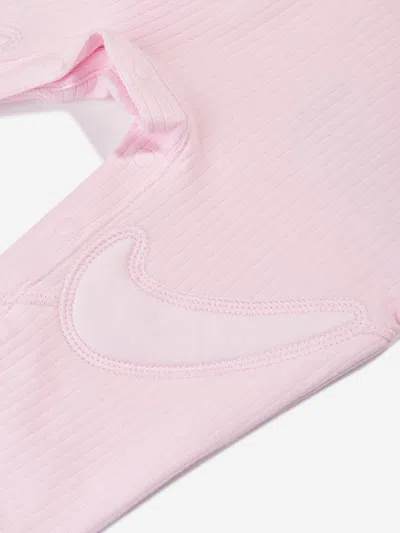 Nike Baby Girls Readyset Romper In Pink