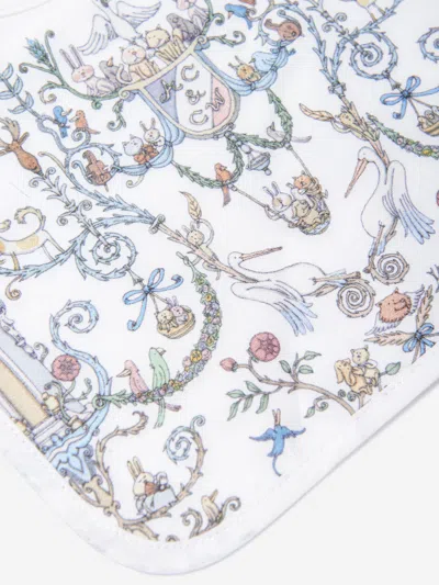 Atelier Choux Baby Satin Toile De Jouy  & Caitlin Wilson Bib In Multicoloured