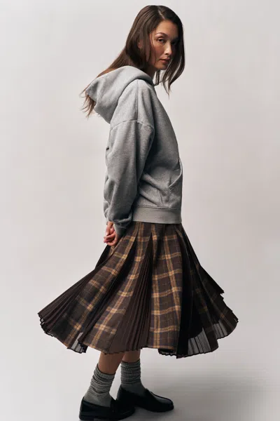 Danielle Guizio Ny Gibson Tartan Skirt In Multi