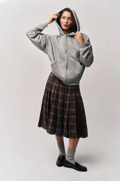 Danielle Guizio Ny Gibson Tartan Skirt In Multi