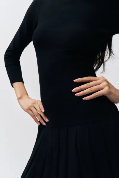 Danielle Guizio Ny Hart Dress In Black