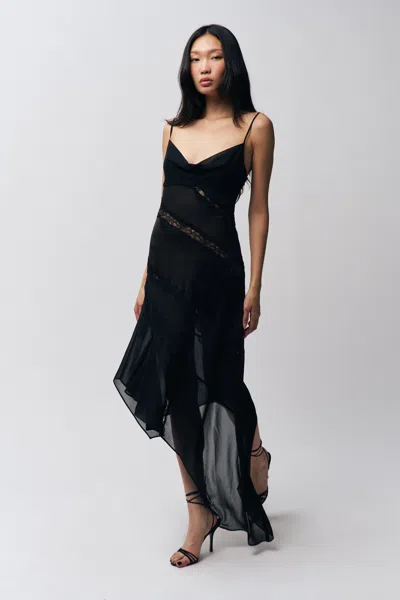 Danielle Guizio Ny Leah Dress In Black
