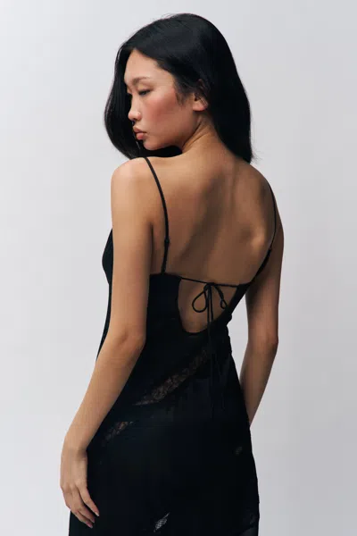 Danielle Guizio Ny Leah Dress In Black