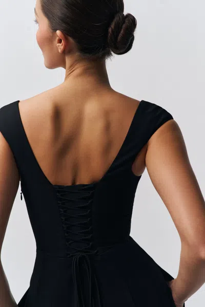Danielle Guizio Ny Leila Dress In Black