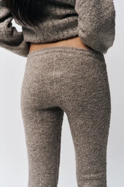 Danielle Guizio Ny Peyton Pant In Heather Grey