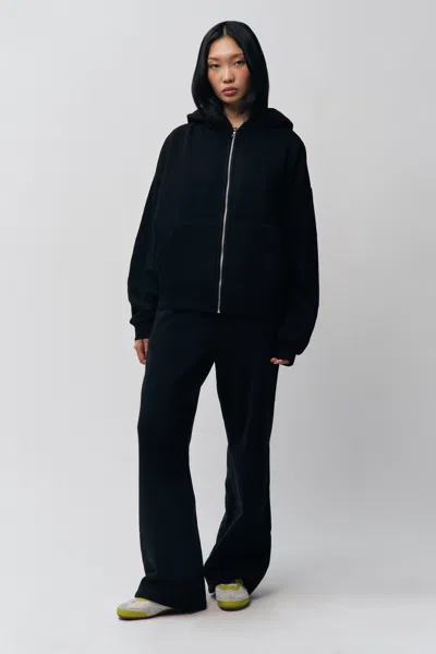 Danielle Guizio Ny Relaxed Drawstring Sweatpant In Black