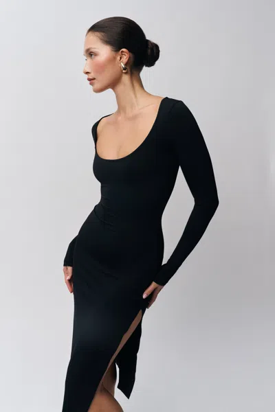 Danielle Guizio Ny Sander Dress In Black